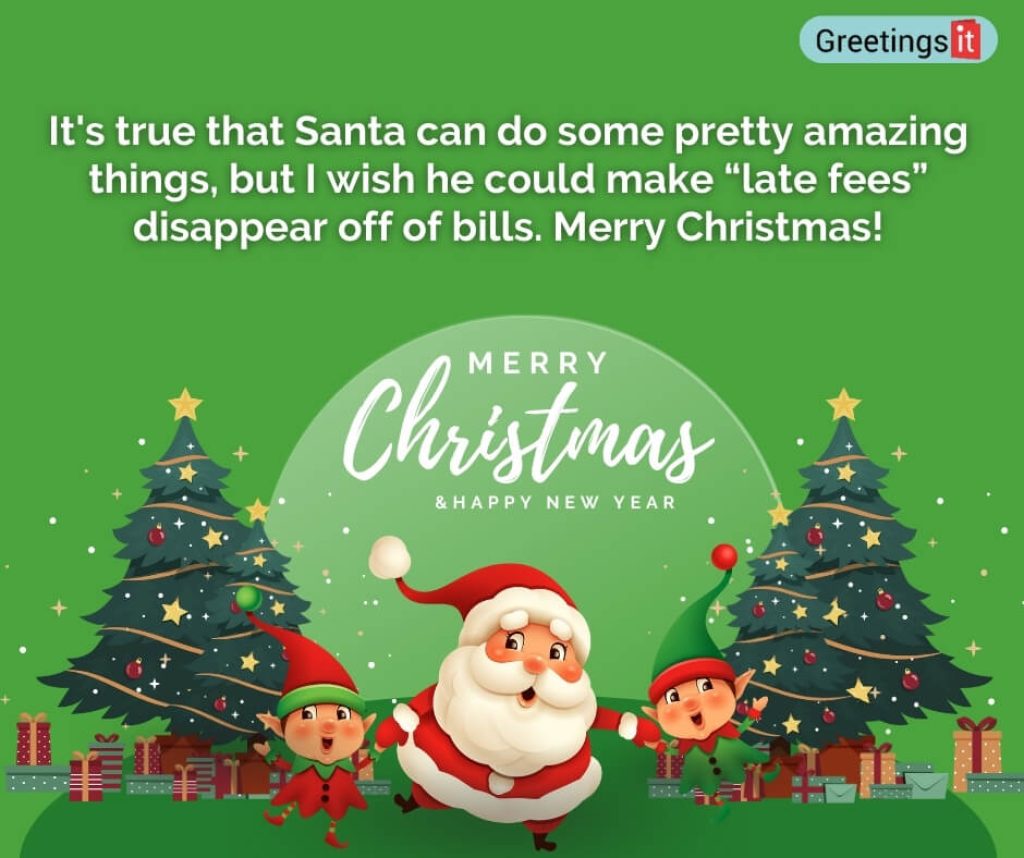 Funny Christmas Wishes - Merry Christmas wishes greetings