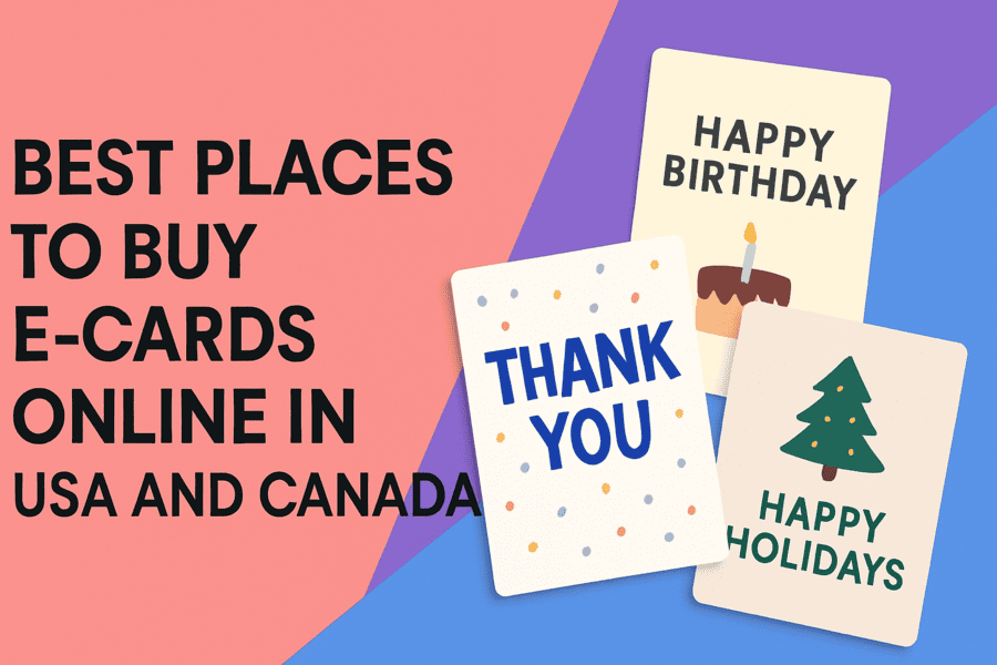 Best Place to Buy E-Cards Online